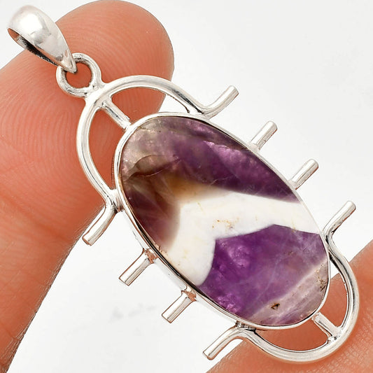 Natural Chevron Amethyst Pendant P-1271 SDP148312