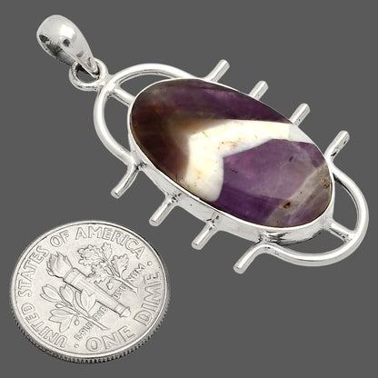 Natural Chevron Amethyst Pendant P-1271 SDP148312