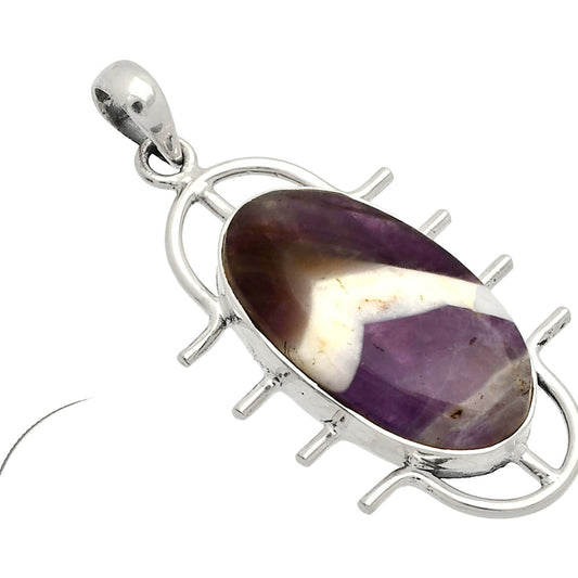 Natural Chevron Amethyst Pendant P-1271 SDP148312