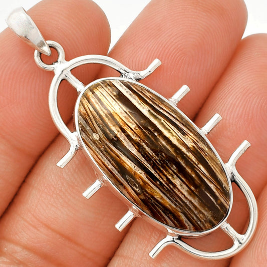 Natural Stick Agate Pendant P-1271 SDP148316