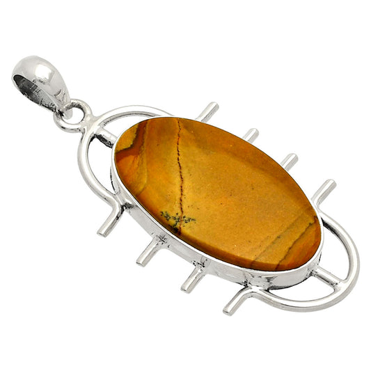 Natural Picture Jasper Pendant P-1271 SDP148321