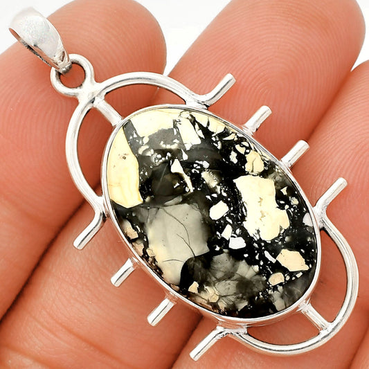 Natural Maligano Jasper - Indonesia Pendant P-1271 SDP148323