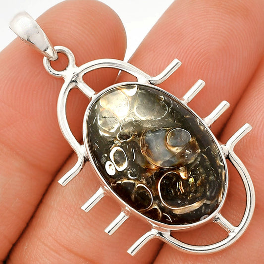 Natural Turtella Jasper - USA Pendant P-1271 SDP148329