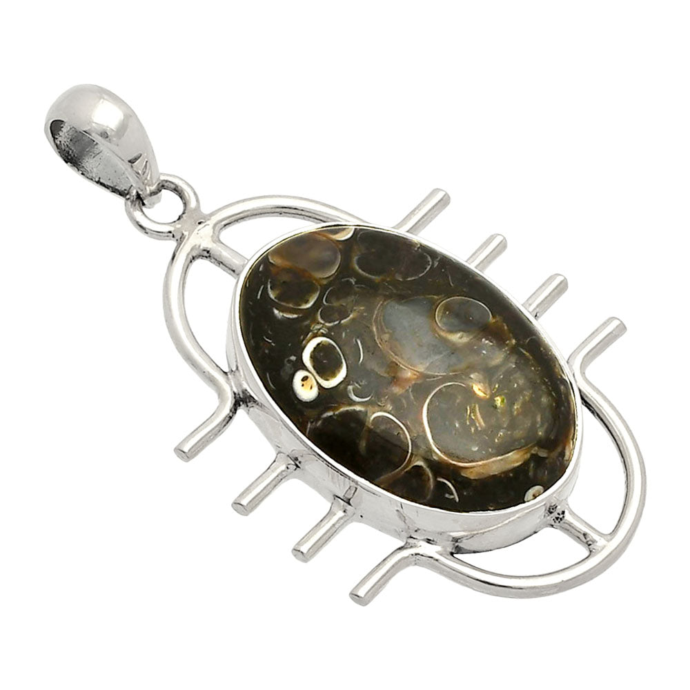 Natural Turtella Jasper - USA Pendant P-1271 SDP148329