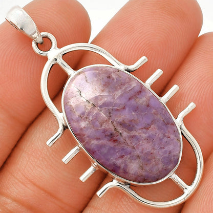 Natural Lavender Jade Pendant P-1271 SDP148333
