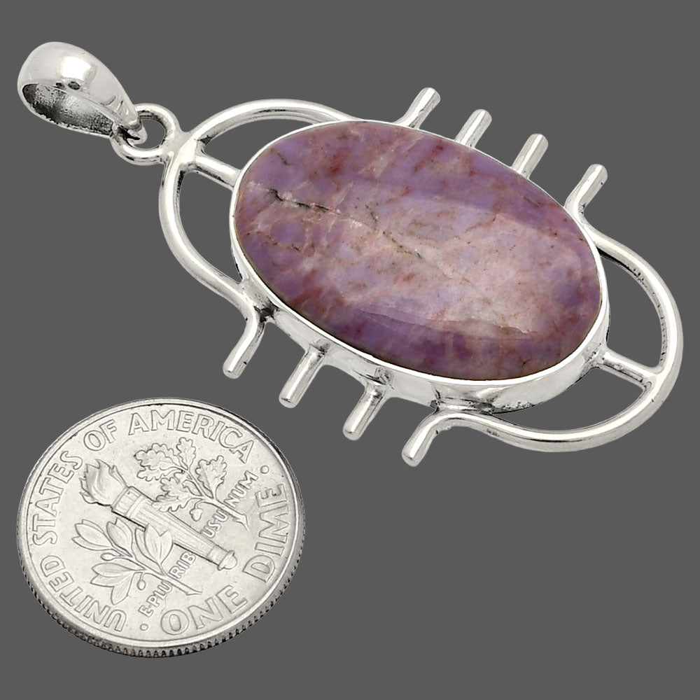 Natural Lavender Jade Pendant P-1271 SDP148333