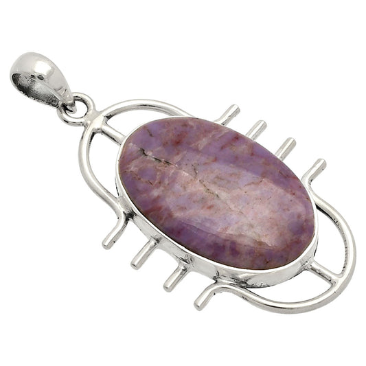 Natural Lavender Jade Pendant P-1271 SDP148333