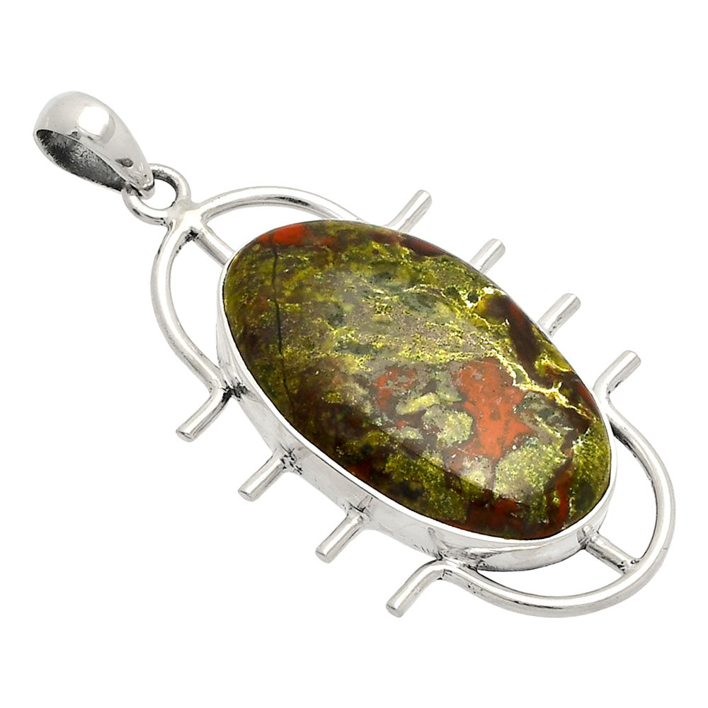 Dragon Blood Stone - South Africa Pendant P-1271 SDP148336