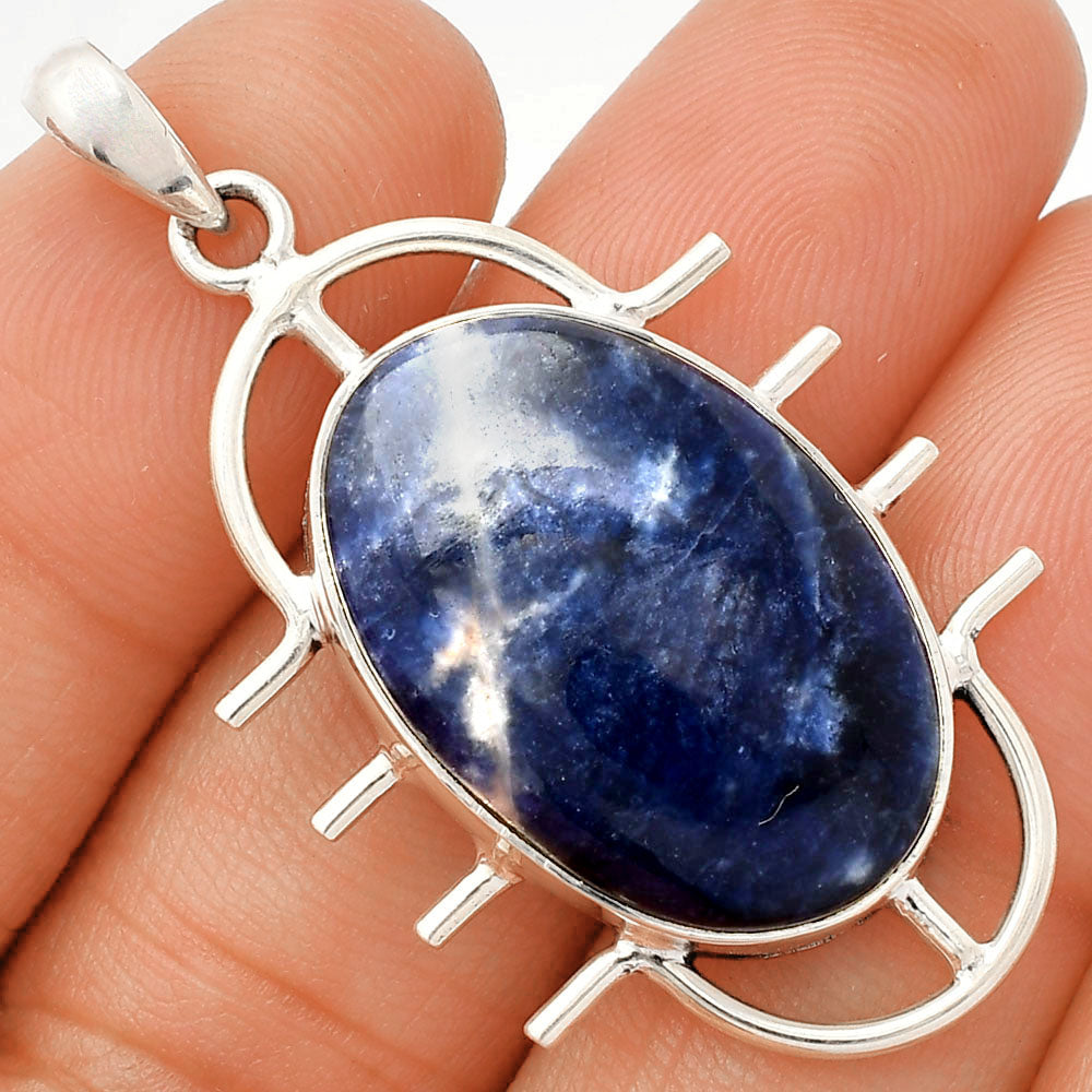 Natural Sodalite Pendant P-1271 SDP148338