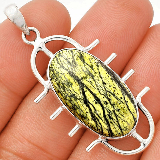 Natural Chrysotile Pendant P-1271 SDP148345