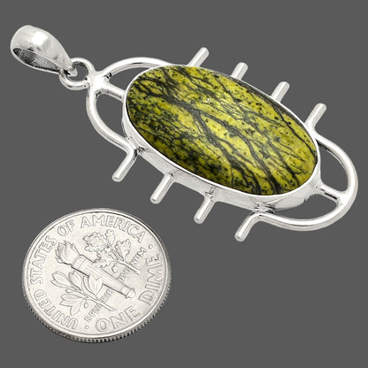 Natural Chrysotile Pendant P-1271 SDP148345