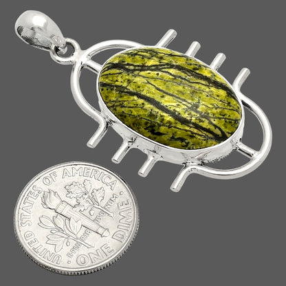 Natural Chrysotile Pendant P-1271 SDP148352