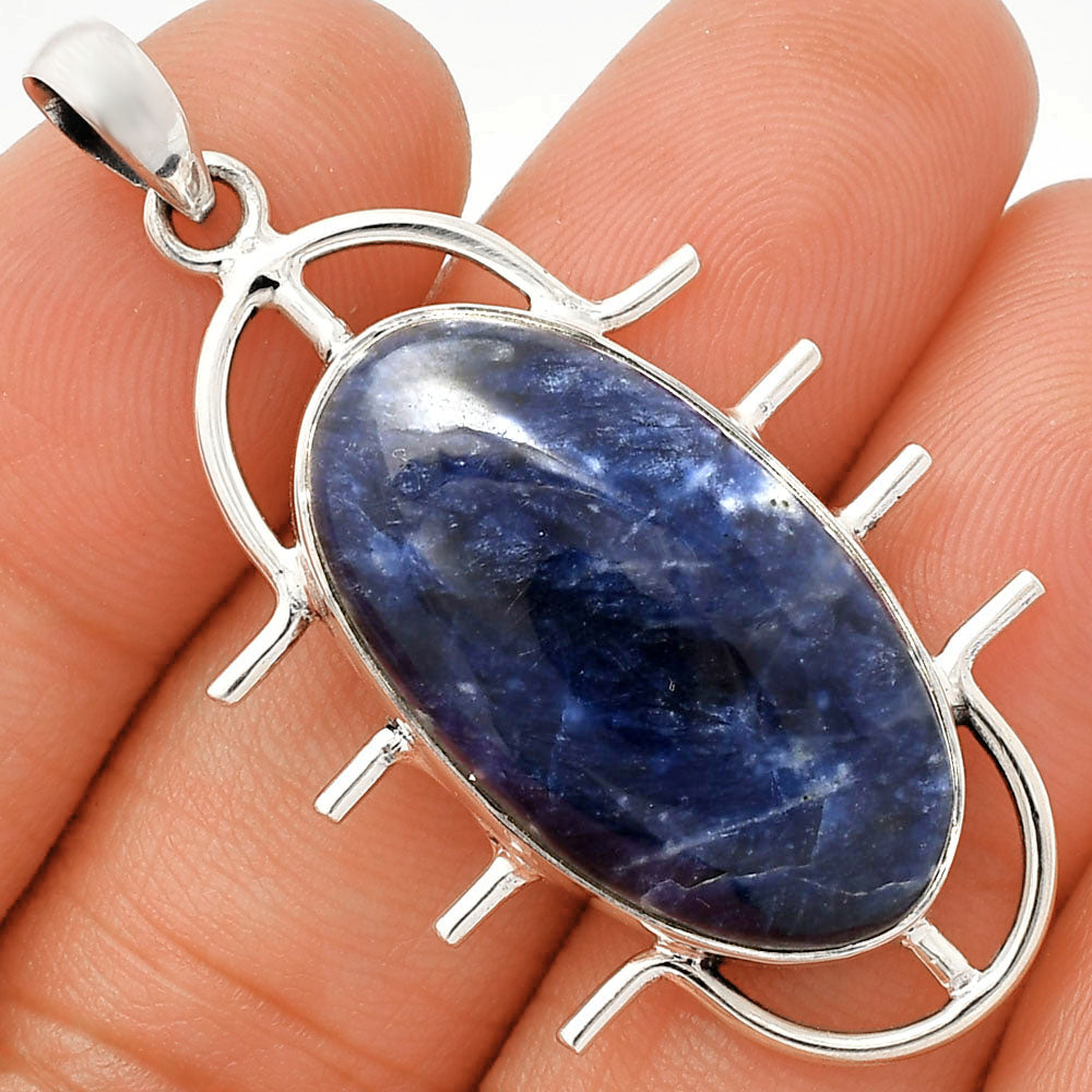 Natural Sodalite Pendant P-1271 SDP148364