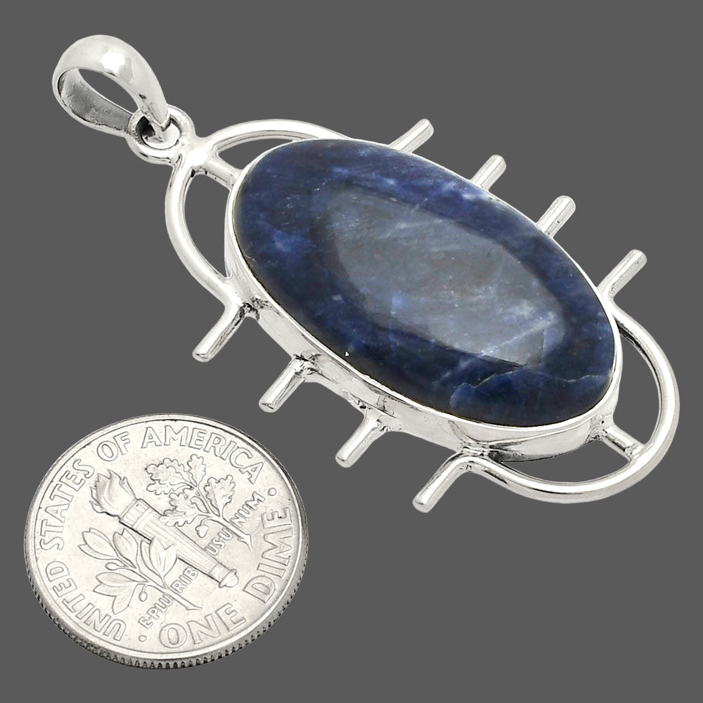 Natural Sodalite Pendant P-1271 SDP148364