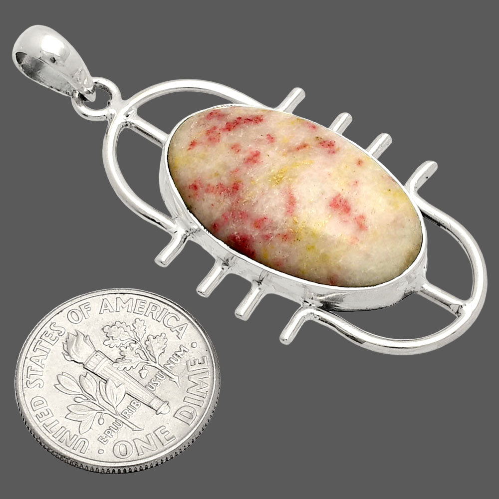 Natural Cinnabar Pendant P-1271 SDP148369