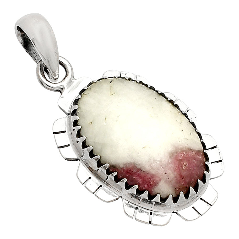 Natural Pink Tourmaline In Quartz Pendant P-1347 SDP148564