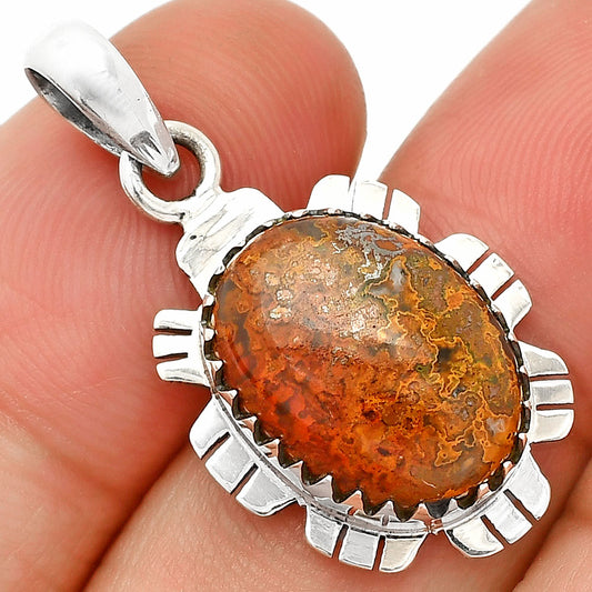 Natural Rare Cady Mountain Agate Pendant P-1347 SDP148572