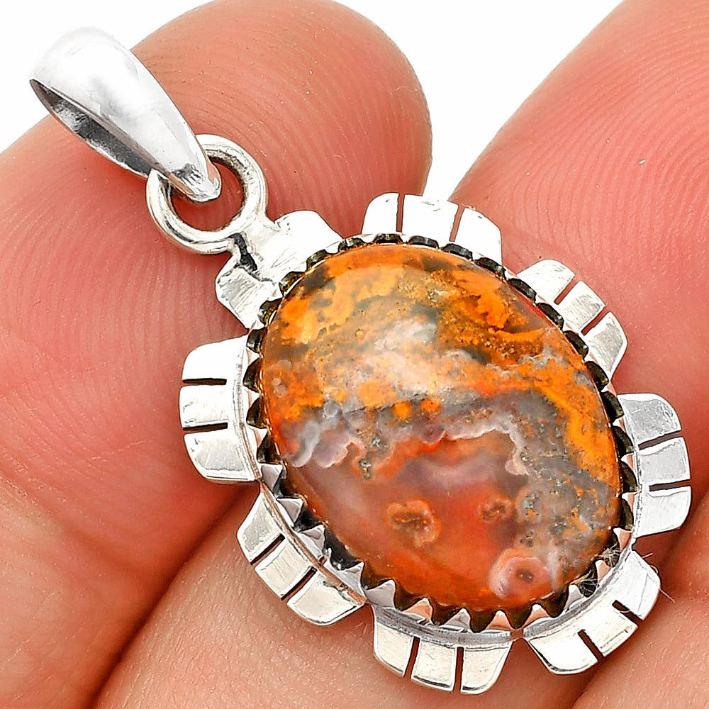 Natural Rare Cady Mountain Agate Pendant P-1347 SDP148580