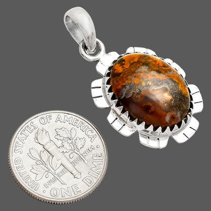 Natural Rare Cady Mountain Agate Pendant P-1347 SDP148580