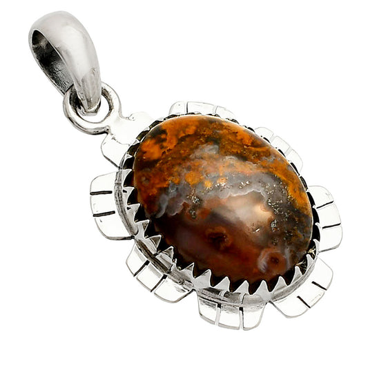 Natural Rare Cady Mountain Agate Pendant P-1347 SDP148580