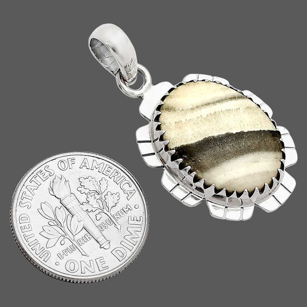 Natural Prairie Agate Pendant P-1347 SDP148586