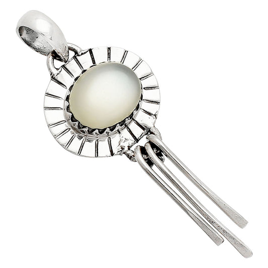 Natural Srilankan Moonstone Pendant P-1481 SDP148623
