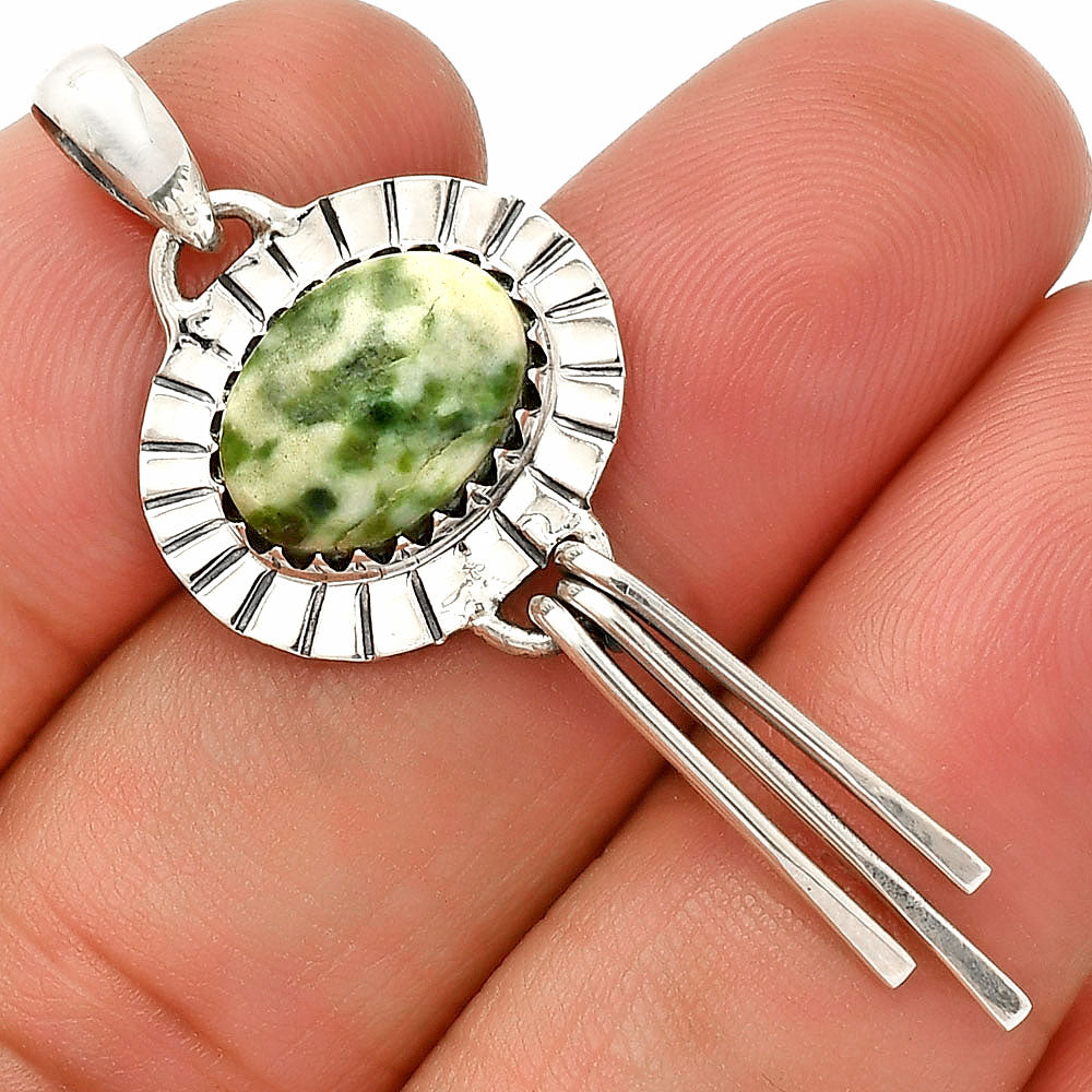 Natural Dioptase Pendant P-1481 SDP148626