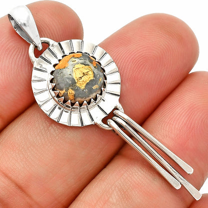 Natural Maligano Jasper - Indonesia Pendant P-1481 SDP148636