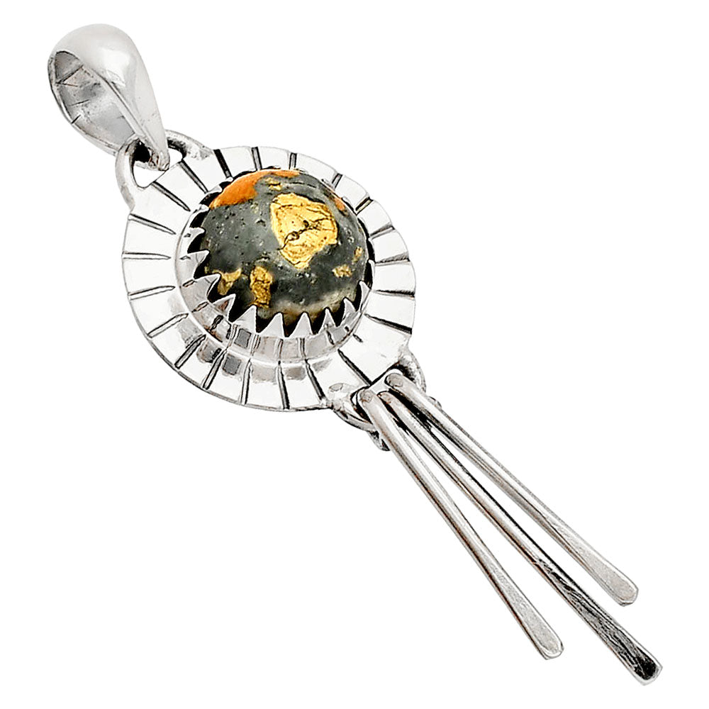 Natural Maligano Jasper - Indonesia Pendant P-1481 SDP148636