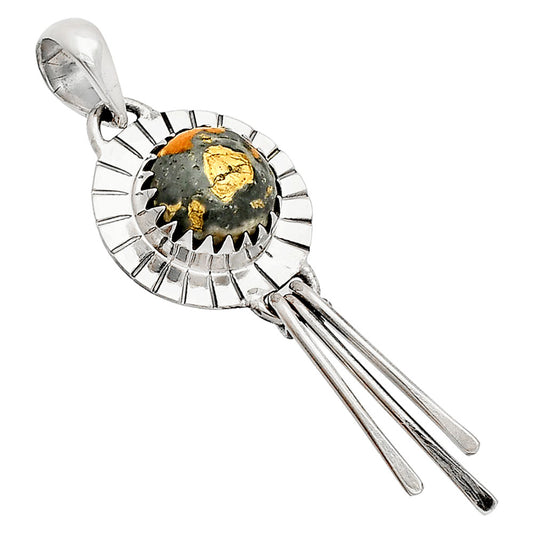 Natural Maligano Jasper - Indonesia Pendant P-1481 SDP148636