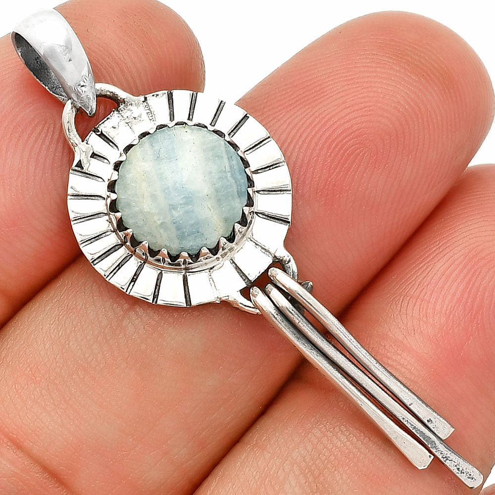 Natural Blue Scheelite - Turkey Pendant P-1481 SDP148644