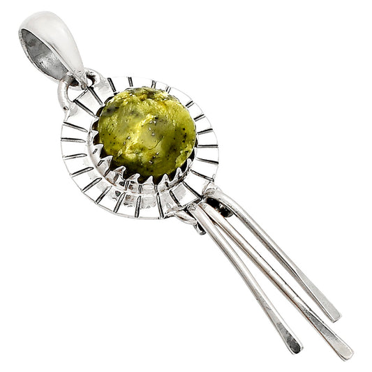 Natural Serpentine Pendant P-1481 SDP148646