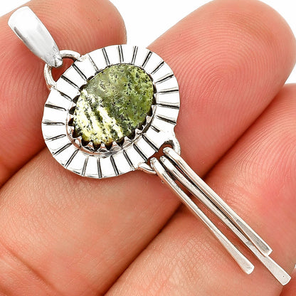 Natural Chrysotile Pendant P-1481 SDP148651