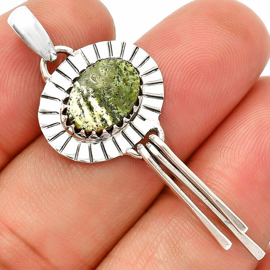 Natural Chrysotile Pendant P-1481 SDP148651