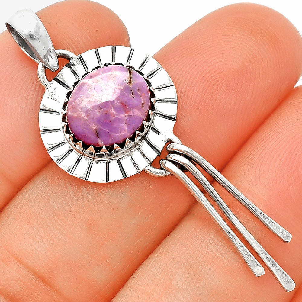 Natural Lavender Jade Pendant P-1481 SDP148653