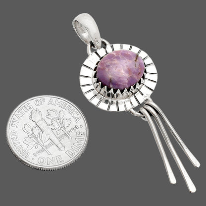 Natural Lavender Jade Pendant P-1481 SDP148653