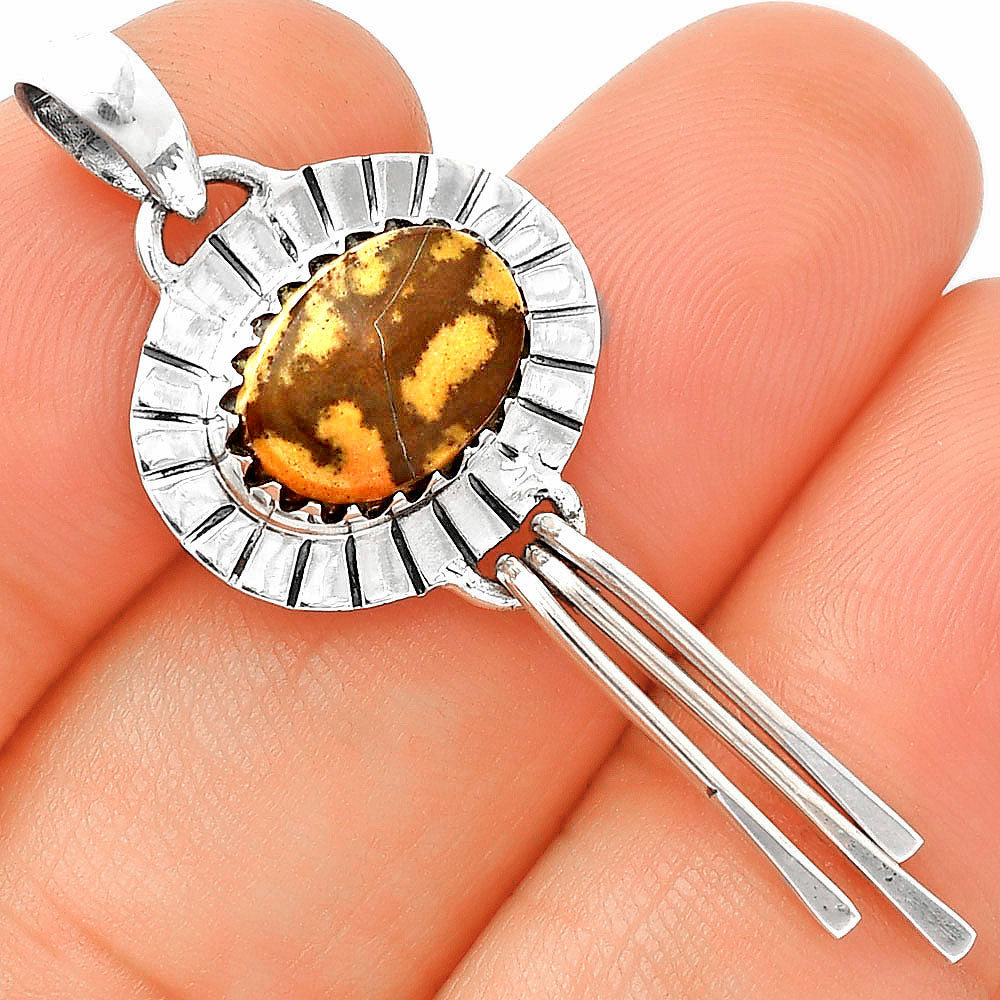 Natural Outback Jasper Pendant P-1481 SDP148658