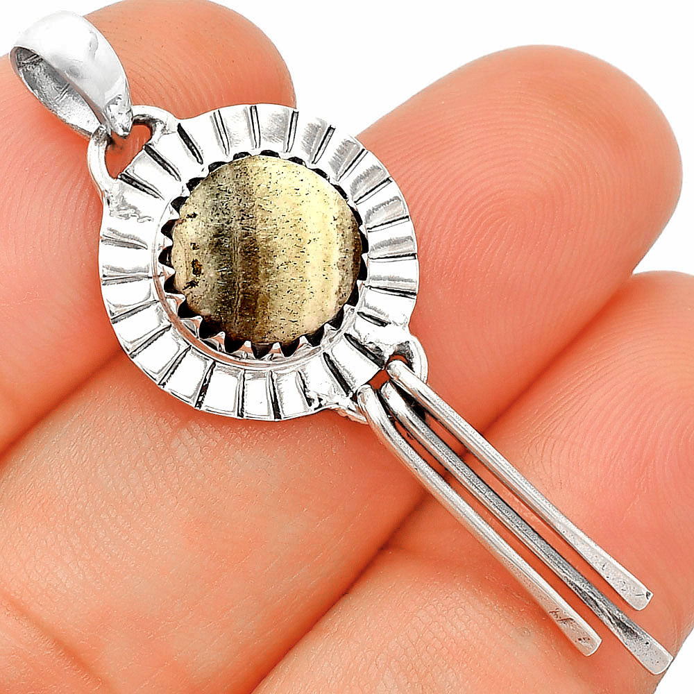 Natural Prairie Agate Pendant P-1481 SDP148659