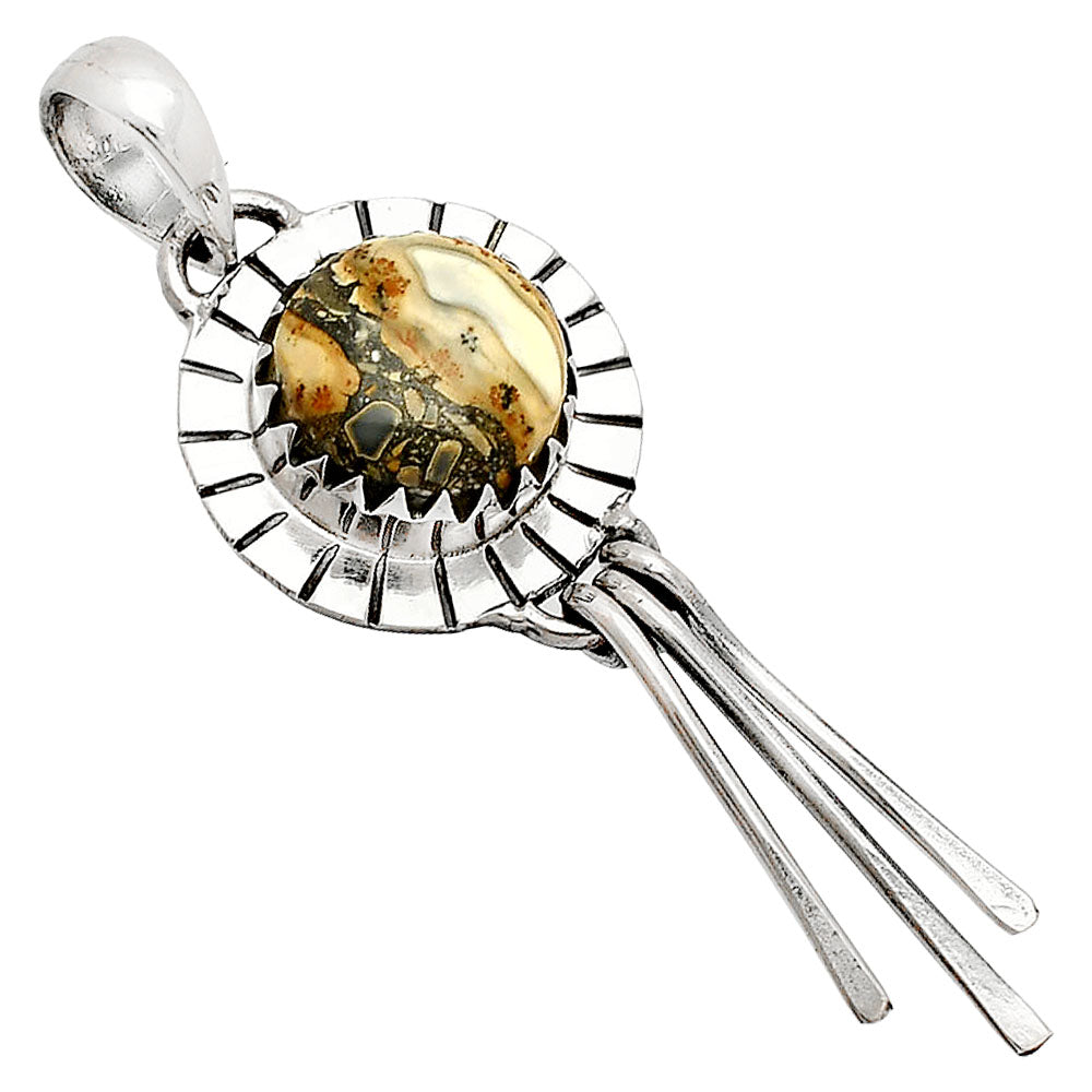 Natural Maligano Jasper - Indonesia Pendant P-1481 SDP148665