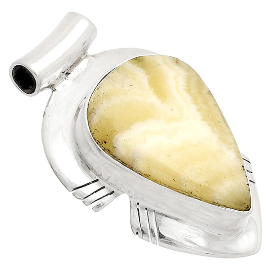 Natural Honey Aragonite Pendant P-1598 SDP148784