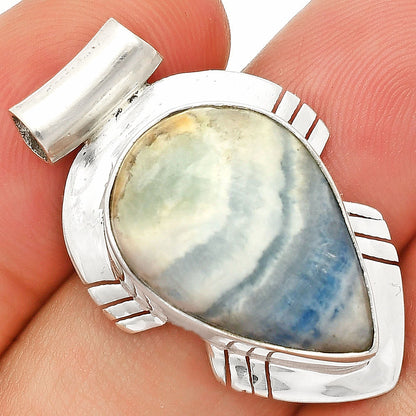 Natural Blue Scheelite - Turkey Pendant P-1598 SDP148786