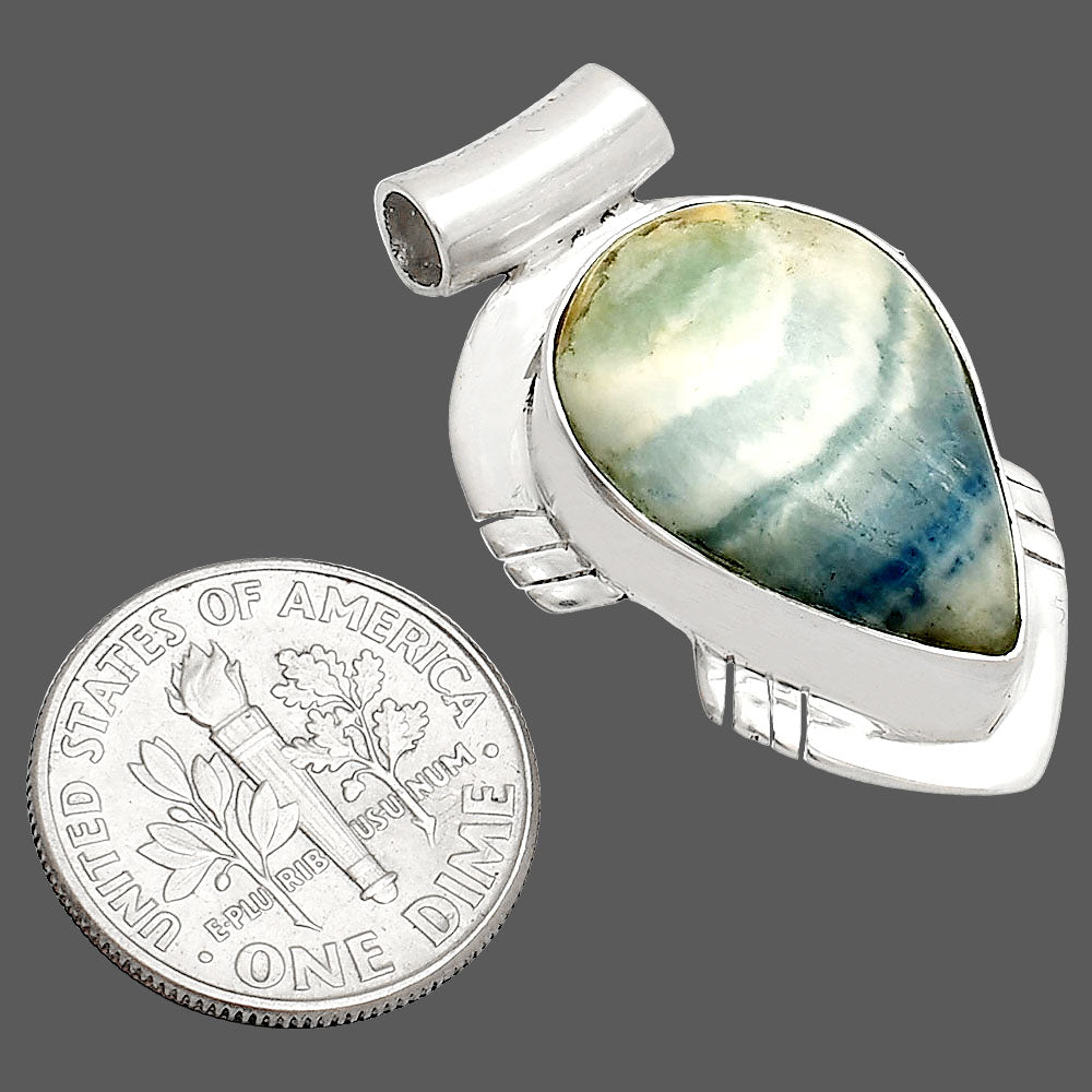 Natural Blue Scheelite - Turkey Pendant P-1598 SDP148786