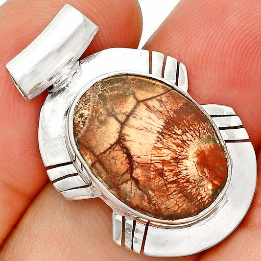 Natural Mexican Bird Eye Pendant P-1598 SDP148790