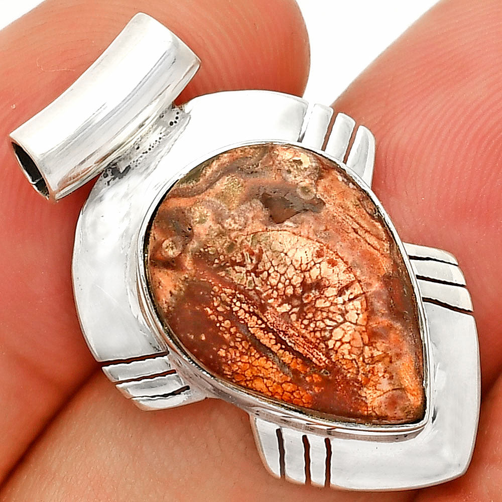 Natural Mexican Bird Eye Pendant P-1598 SDP148791