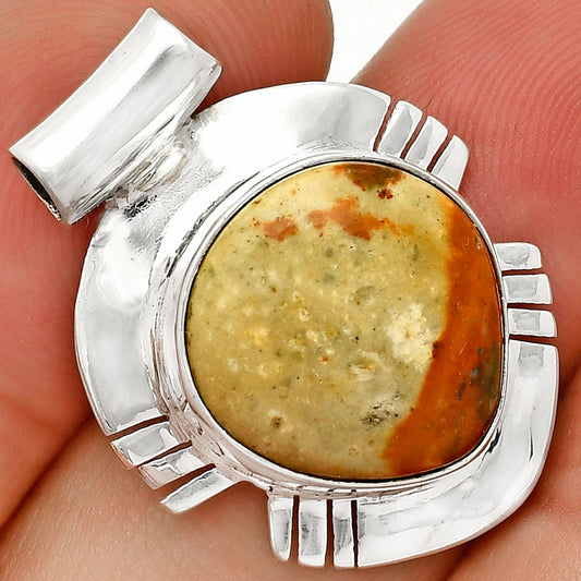 Natural Rocky Butte Picture Jasper Pendant P-1598 SDP148793