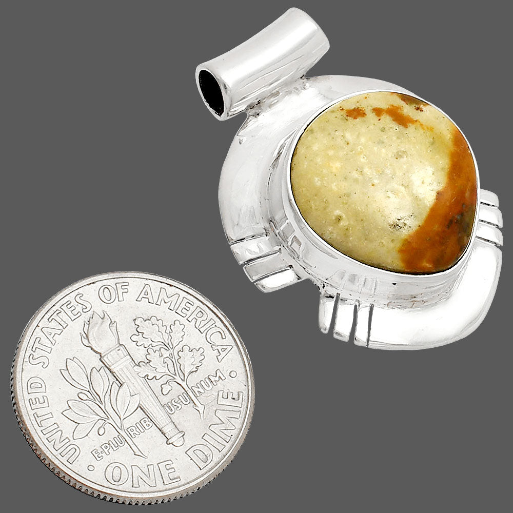 Natural Rocky Butte Picture Jasper Pendant P-1598 SDP148793