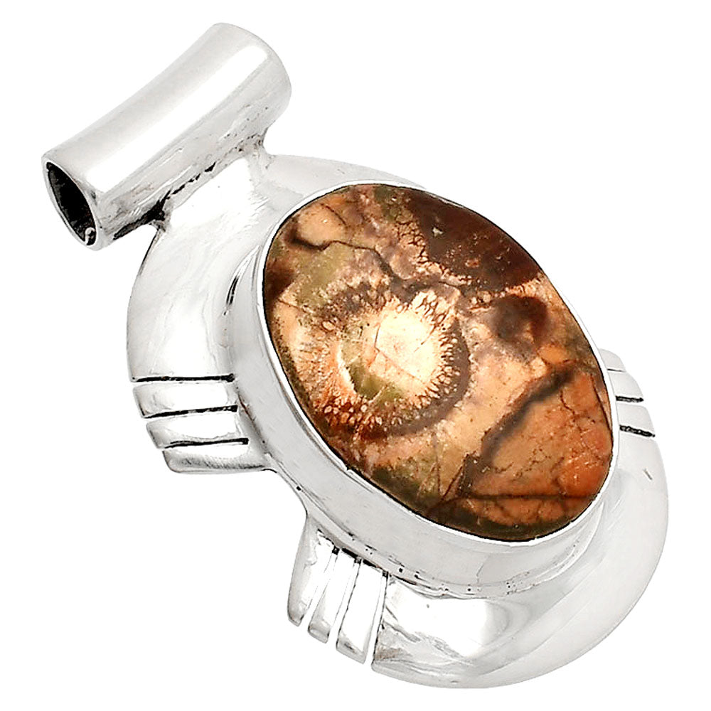 Natural Mexican Bird Eye Pendant P-1598 SDP148803