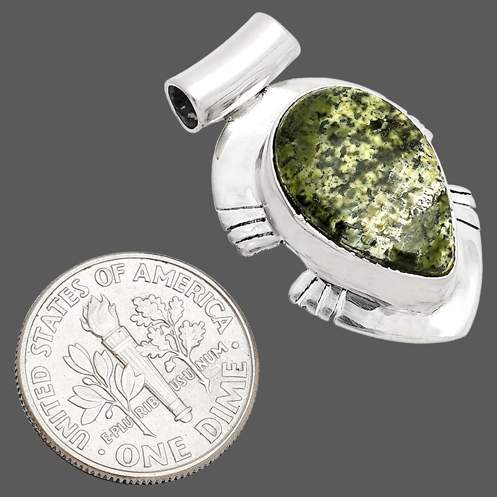 Natural Chrysotile Pendant P-1598 SDP148812