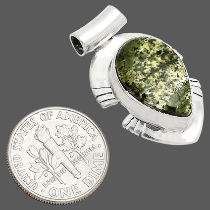 Natural Chrysotile Pendant P-1598 SDP148812