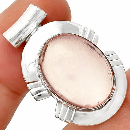 Natural Rose Quartz - Madagascar Pendant P-1598 SDP148813